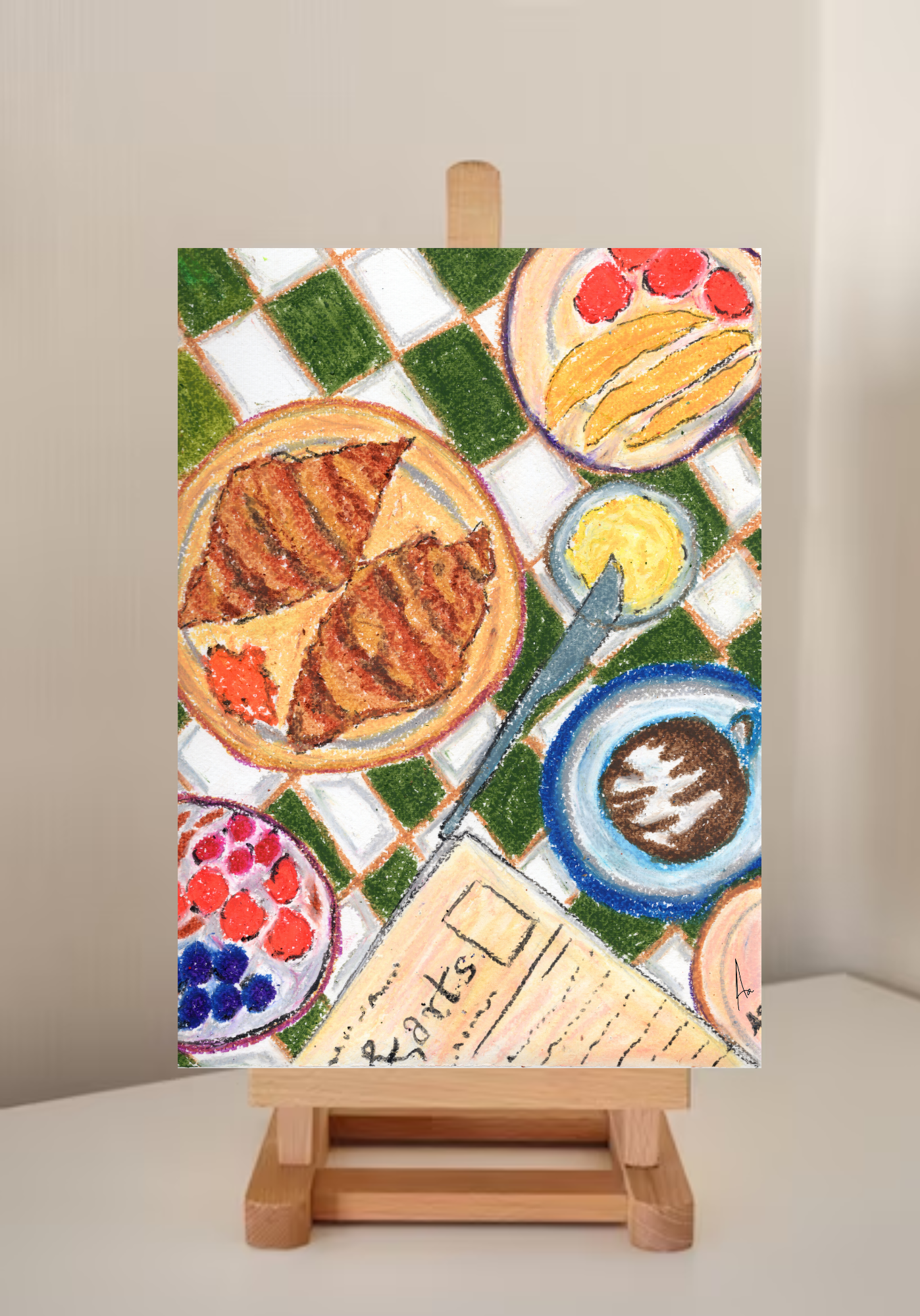 Fika — A5 Art Prints by Aishwarya Ashok