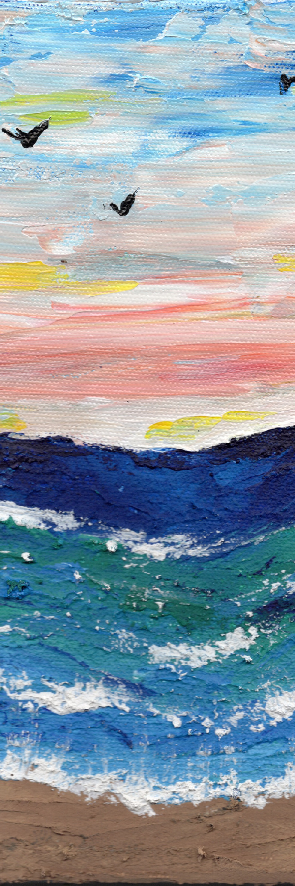 Sea at Sunset — Bookmarks by Aishwarya Ashok