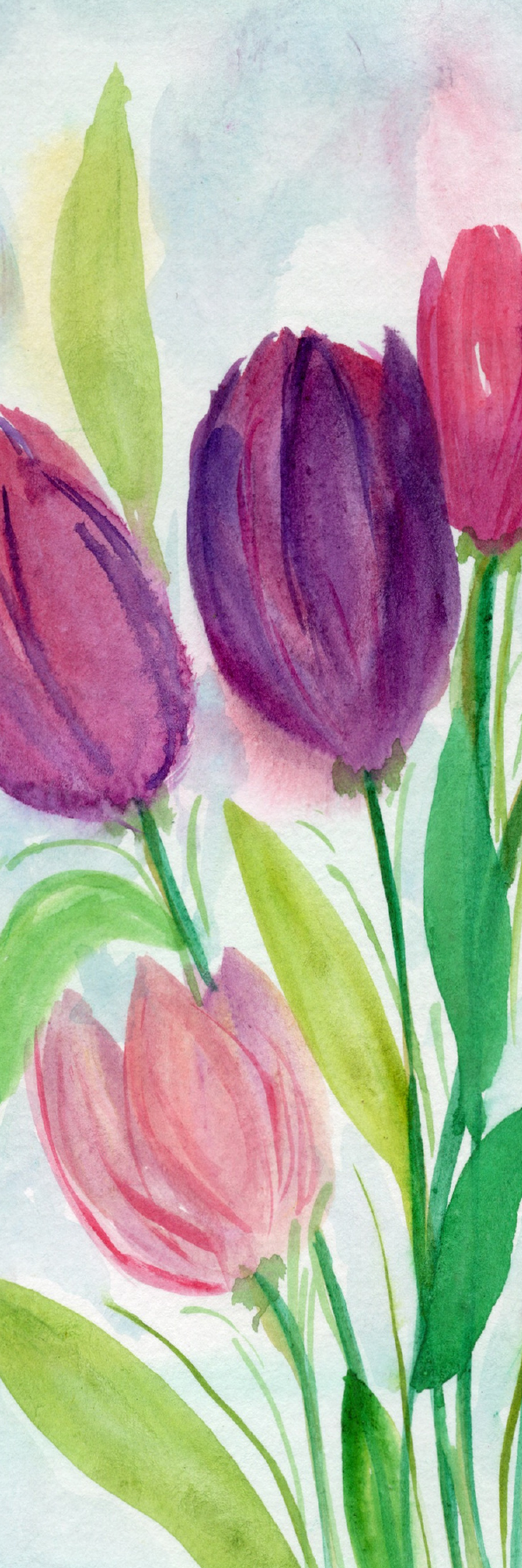 Tulip Garden — Bookmarks by Aishwarya Ashok