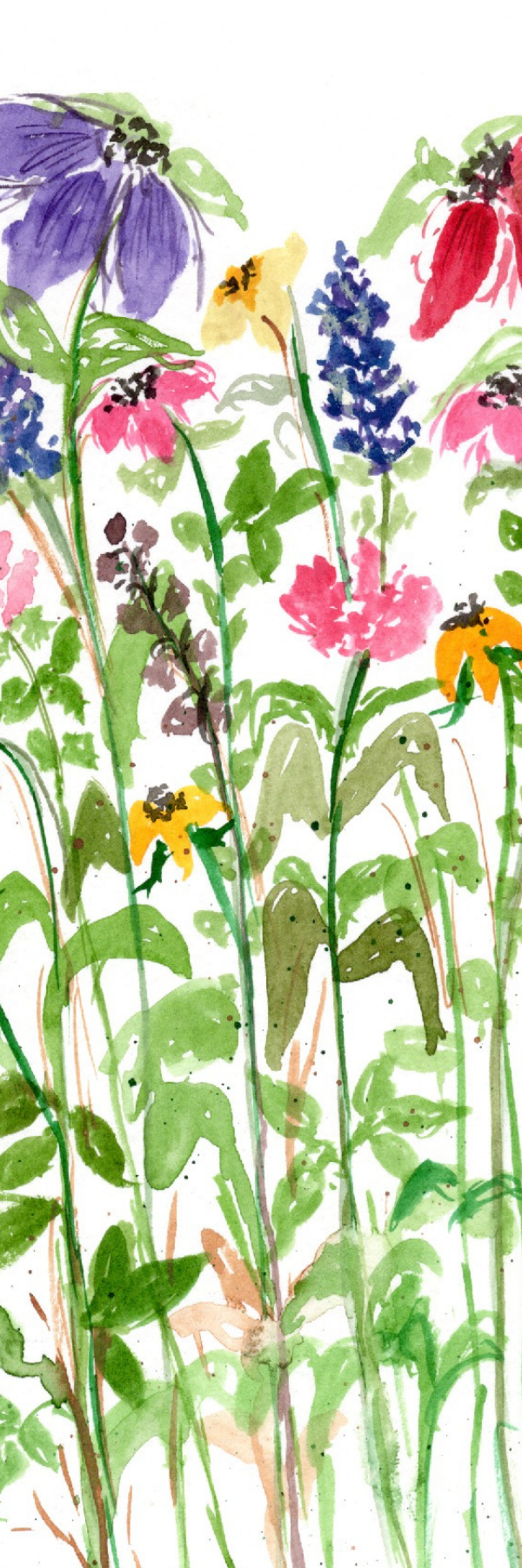 Spring Garden — Bookmarks by Aishwarya Ashok