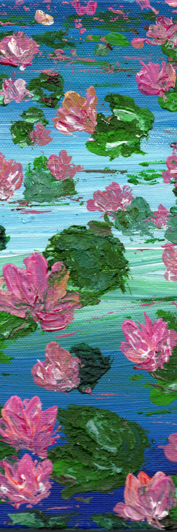 Lotus Pond — Bookmarks by Aishwarya Ashok