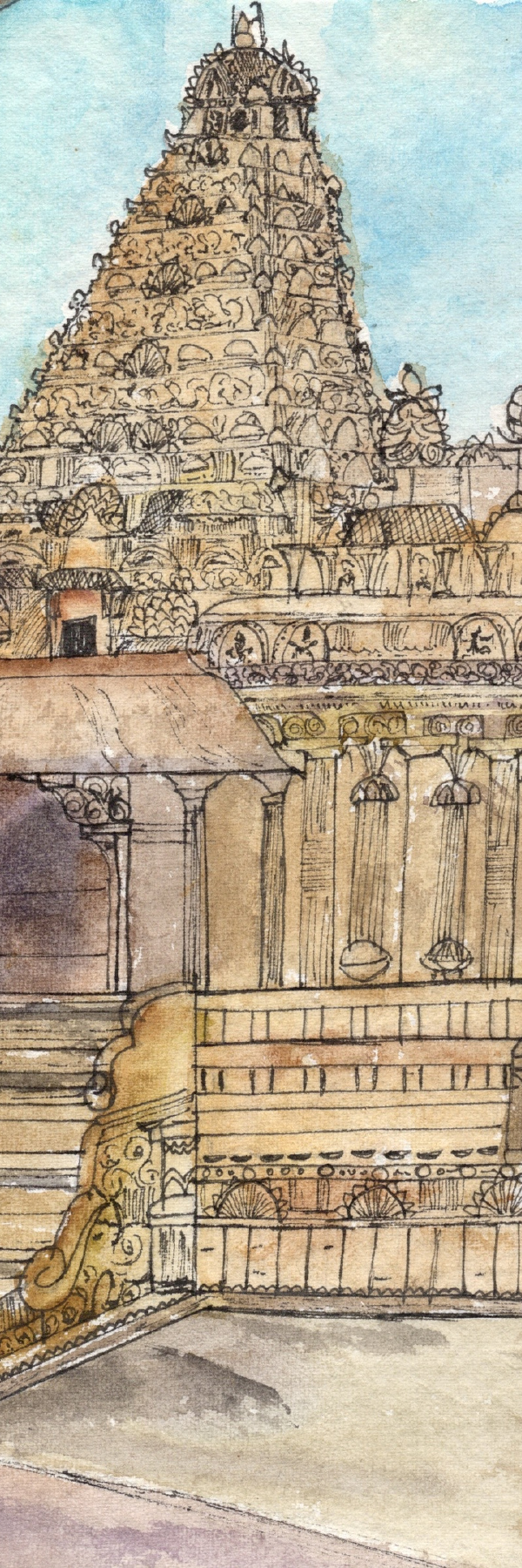 The Big Temple — Bookmarks by Aishwarya Ashok