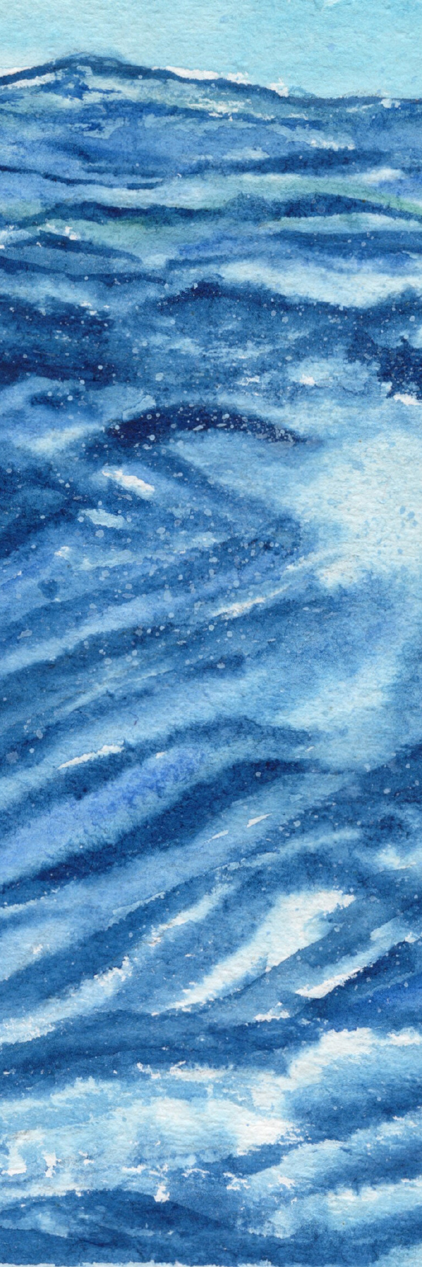 Ocean Blue — Bookmarks by Aishwarya Ashok