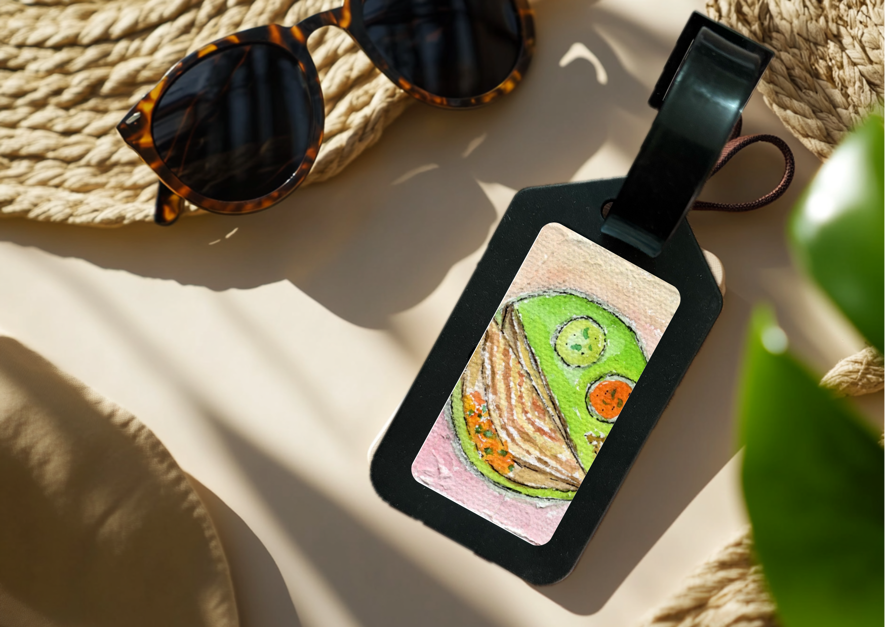Madras Travel Tag 2 — Travel Tags by Aishwarya Ashok