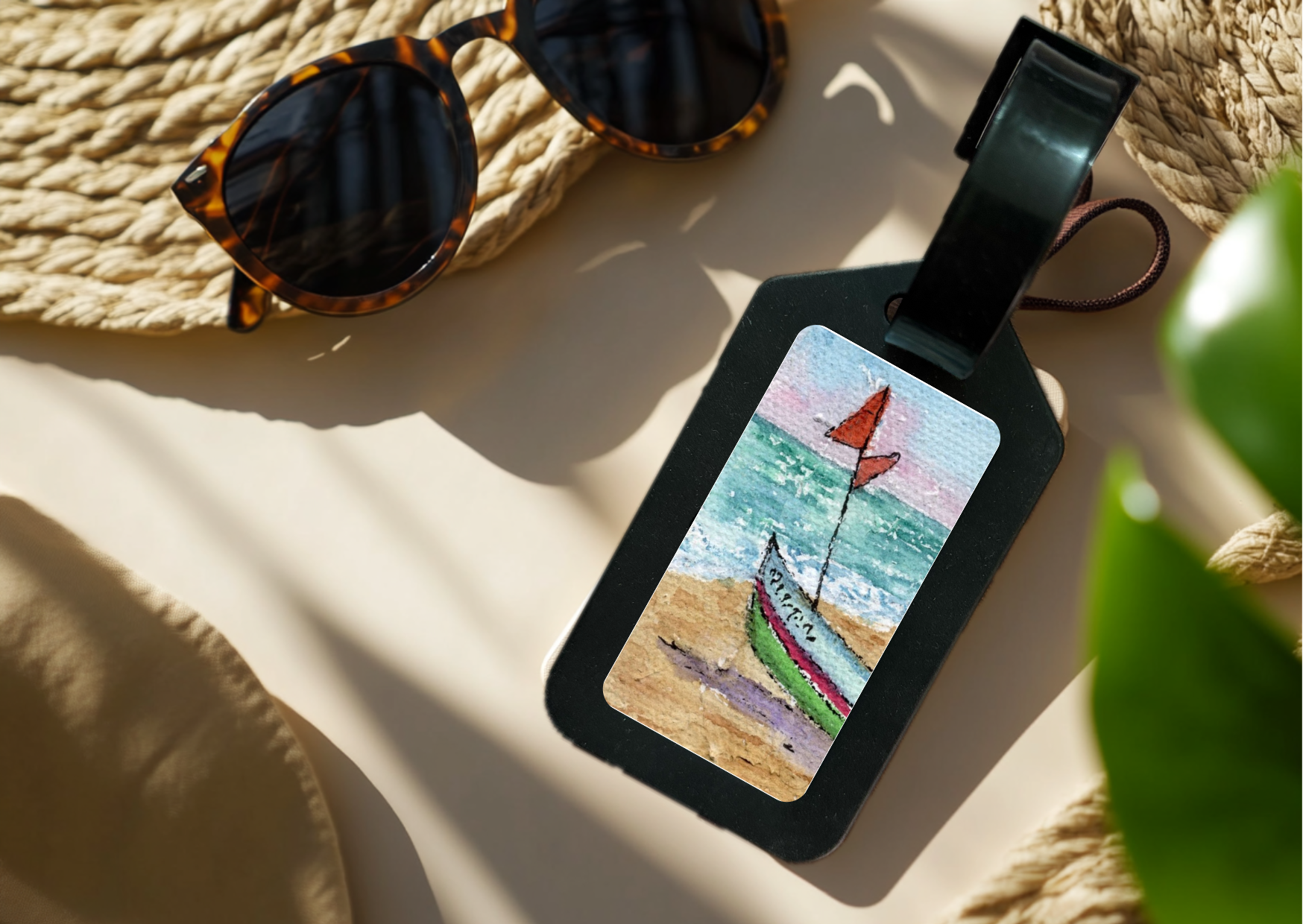 Madras Travel Tag 4 — Travel Tags by Aishwarya Ashok